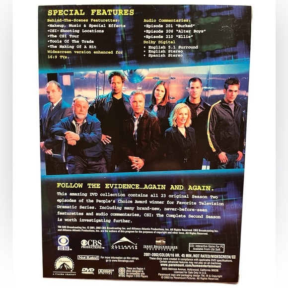 CSI: Crime Scene Investigation DVD Sets - Seasons 1-3 - Picture 7 of 9